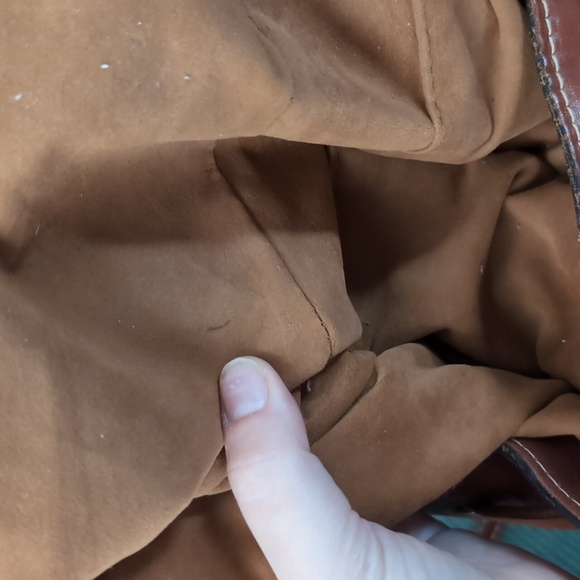 EUC Patricia Nash Heritage Aberdeen Leather Backpack Purse Brown - Picture 14 of 14